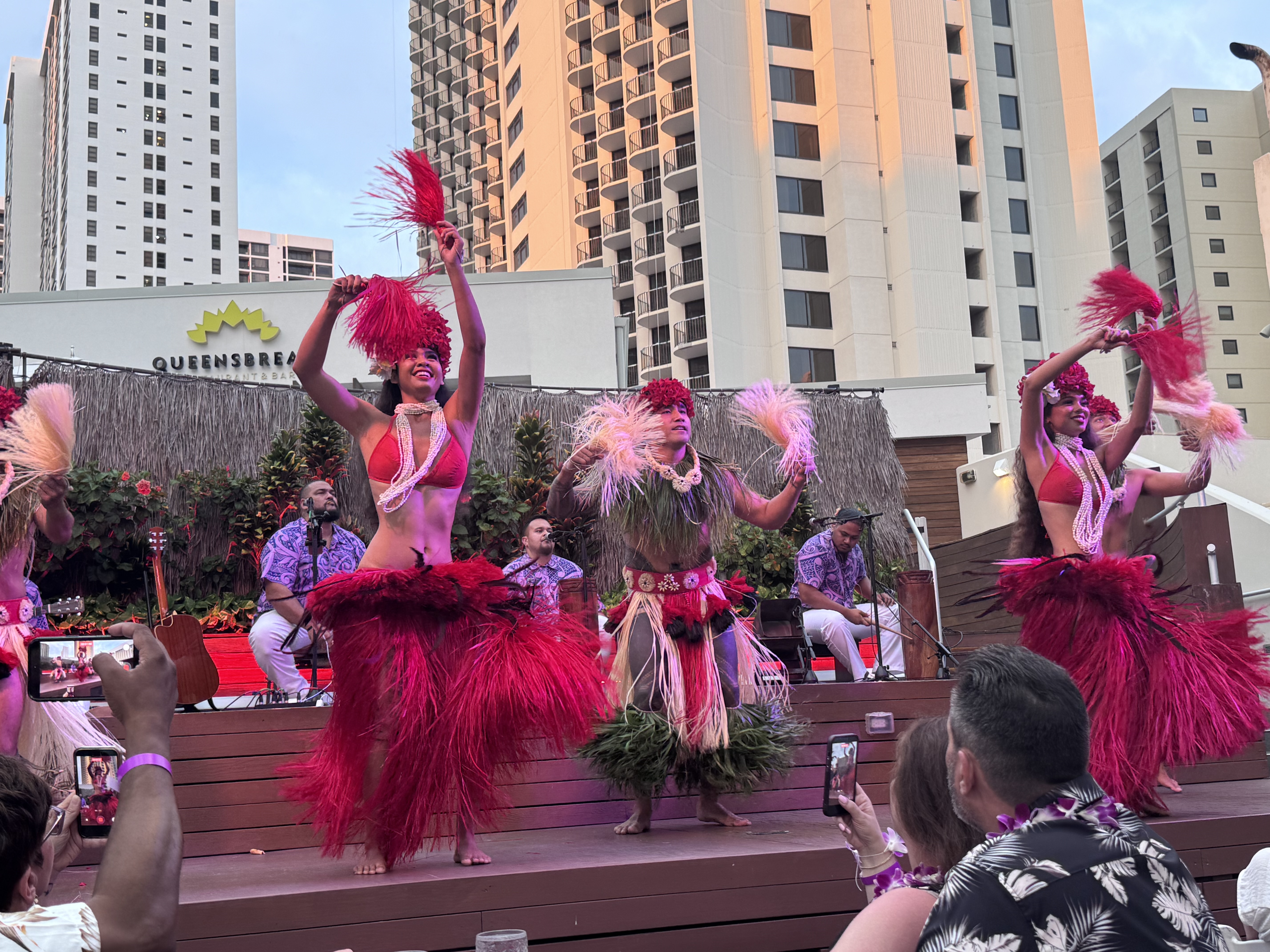 Polynesian luau experience